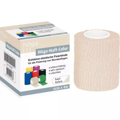 HÖGA-HAFT Farebná fixačná páska 6 cmx4 m vo farbe kože, 1 ks