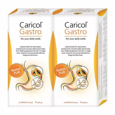 CARICOL Gastro vrecúško, dvojité balenie, 40X21 ml