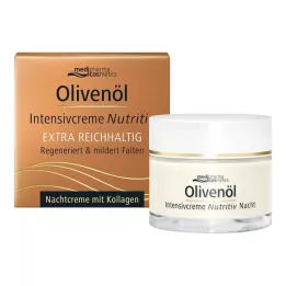 OLIVENÖL INTENSIVCREME Výživný nočný krém, 50 ml
