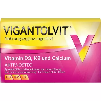 VIGANTOLVIT Vitamín D3 K2 Vápnik Filmom obalené tablety, 30 kapsúl