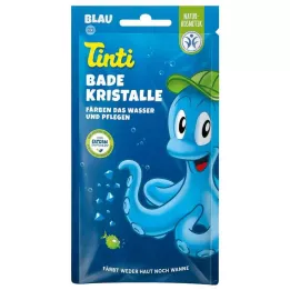 TINTI Kryštály do kúpeľa modré, 60 g