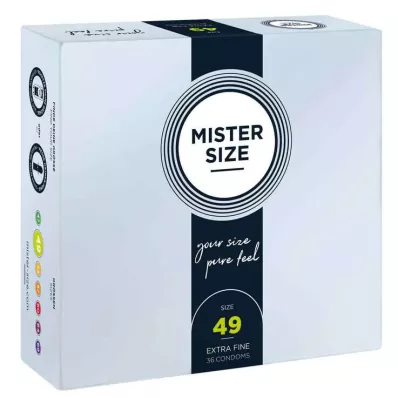 MISTER SIZE 49 kondómov, 36 ks