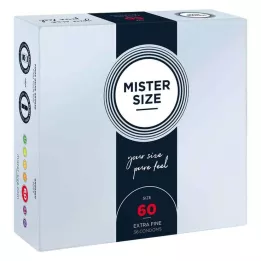 MISTER Kondómy veľkosti 60, 36 ks