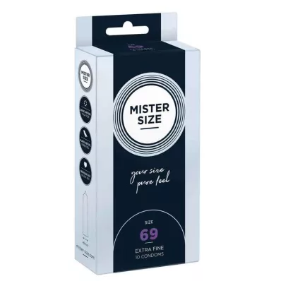 MISTER SIZE 69 kondómov, 10 ks