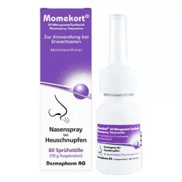 MOMEKORT 50 μg/sprej suspenzia nosového spreja 60 dospelých, 10 g