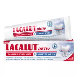 LACALUT aktívna ochrana ďasien &amp; jemná biela zubná pasta, 75 ml
