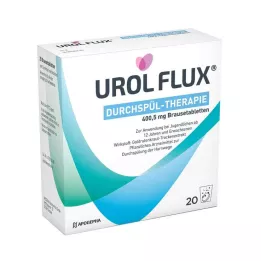 UROL FLUX Irigačná terapia 400,5 mg šumivé tablety, 20 ks