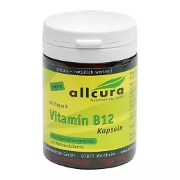 VITAMIN B12 CAPSULES, 60 kapsúl