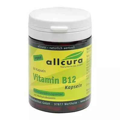 VITAMIN B12 CAPSULES, 60 kapsúl