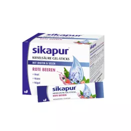 SIKAPUR Silikagélové tyčinky červené bobule, 30 ks