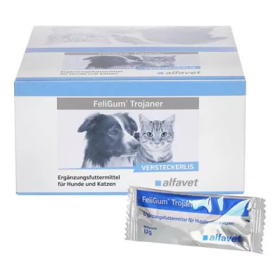 Feligum Trojaner Lis na kŕmenie pre psov/mačky, 30x10 g Feligum Trojaner Lis na kŕmenie pre psov/mačky, 30x10 g