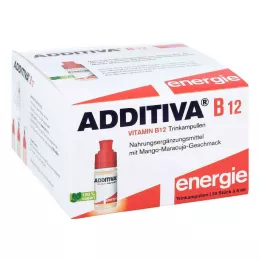 ADDITIVA Ampulky na pitie vitamínu B12, 30X8 ml
