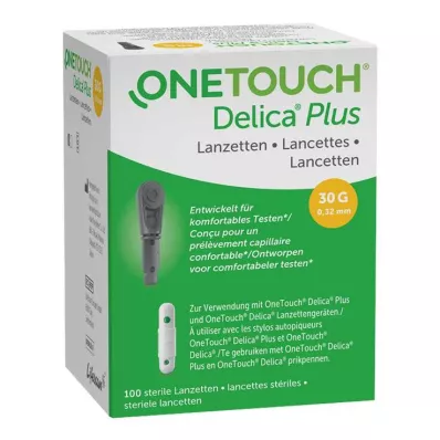 Ihlové lancety One Touch Delica Plus, 100 ks Ihlové lancety One Touch Delica Plus, 100 ks