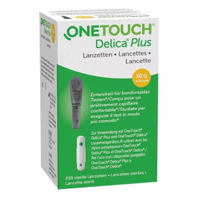 Ihlové lancety One Touch Delica Plus, 200 ks