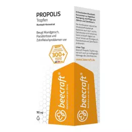 BEECRAFT Propolisové kvapky na ústnu vodu, 50 ml