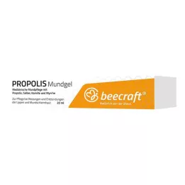BEECRAFT Propolisový ústny gél, 20 ml