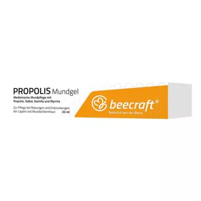 BEECRAFT Propolisový ústny gél, 20 ml BEECRAFT Propolisový ústny gél, 20 ml