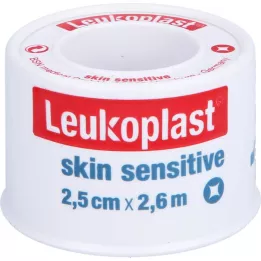LEUKOPLAST Skin Sensitive 2,5 cmx2,6 m w.protection, 1 ks