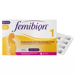 FEMIBION 1 Kinderwunsch+Frühschwangers.o.Jod Tabl., 60 St