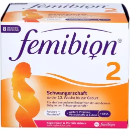 FEMIBION Kombinované balenie 2 tehotenstiev, 2X56 ks