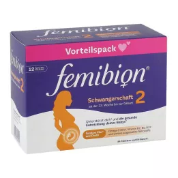 FEMIBION Kombinované balenie pre 2 tehotné ženy, 2X84 ks