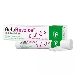 GELOREVOICE Tablety do hrdla bez kvetov bazy bez mentolu, 20 ks