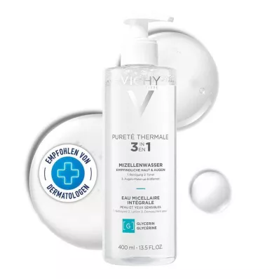 VICHY PURETE Minerálny micelárny fluid Thermale Sensitive, 400 ml