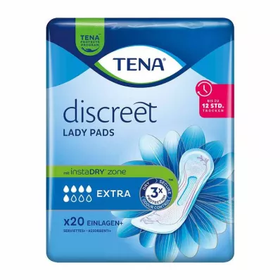 TENA LADY Diskrétne podložky navyše, 20 ks TENA LADY Diskrétne podložky navyše, 20 ks