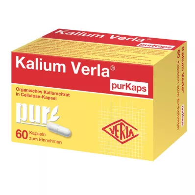KALIUM VERLA purKaps, 60 kapsúl
