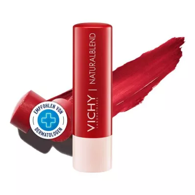 VICHY NATURALBLEND Tónovaný balzam na pery červený, 4,5 g