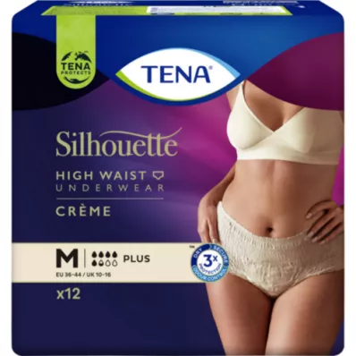 TENA SILHOUETTE plus M krém, 12 ks