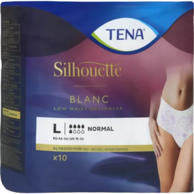 TENA SILHOUETTE normálny L blanc, 10 ks