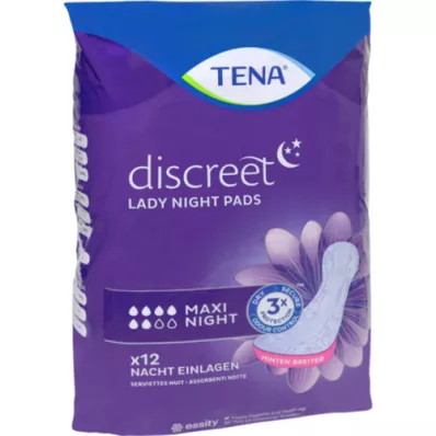 TENA LADY Diskrétne vložky maxi night, 12 ks