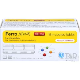 FERRO AIWA 100 mg filmom obalené tablety, 50 ks