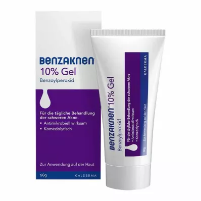 Benzaknen® 10% gél na stredne ťažké až ťažké akné, 60 g Benzaknen® 10% gél na stredne ťažké až ťažké akné, 60 g