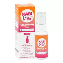 KABIVITAL 2 000 I.U. D3 v spreji s príchuťou mäty piepornej, 25 ml