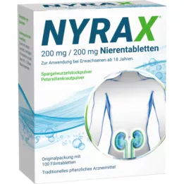 NYRAX 200 mg/200 mg tablety na obličku, 100 ks