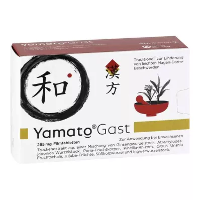 YamatoGast na mierne gastrointestinálne ťažkosti (63 kusov) YamatoGast na mierne gastrointestinálne ťažkosti (63 kusov)