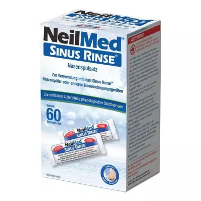Dávkovacie vrecko na soľ na vyplachovanie nosa Neilmed Sinus Rinse, 60X2,4 g Dávkovacie vrecko na soľ na vyplachovanie nosa Neilmed Sinus Rinse, 60X2,4 g
