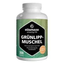 GRÜNLIPPMUSCHEL 500 mg kapsuly s vysokou dávkou, 300 ks