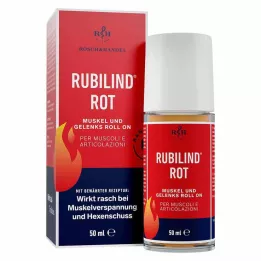 RUBILIND červený roll-on na svaly a kĺby, 50 ml