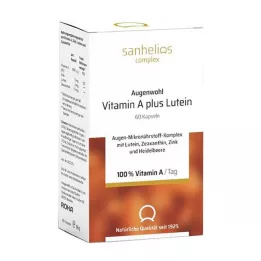 SANHELIOS Augenwohl Vitamin A plus Lutein Capsules, 60 kapsúl