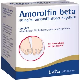 AMOROLFIN beta 50 mg/ml lak na nechty s obsahom účinnej látky, 5 ml