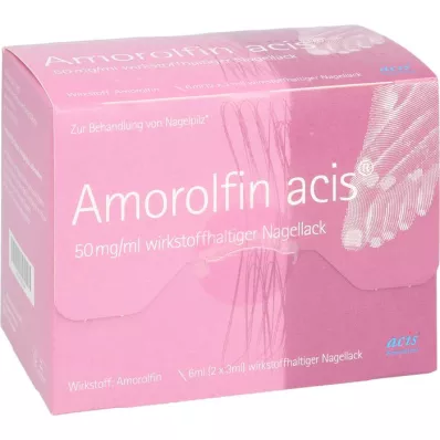 AMOROLFIN acis 50 mg/ml lak na nechty s obsahom účinnej látky, 6 ml