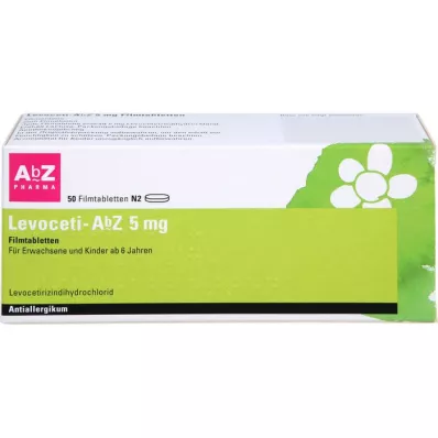 LEVOCETI-AbZ 5 mg filmom obalené tablety, 50 ks