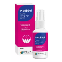 MEDIGEL Sprej na čistenie rán, 50 ml