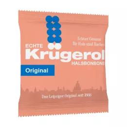 Krügerol sladkosti do krku s obsahom cukru, 50 g