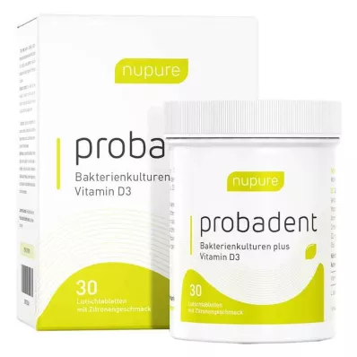 NUPURE probadent probiotic na zápach z úst Lut., 30 ks