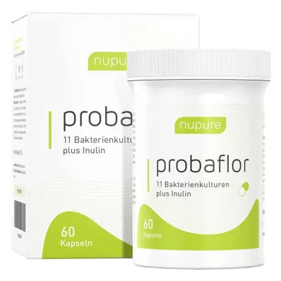 NUPURE probiotiká probaflor na rehabilitáciu čriev, 60 ks
