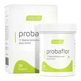 NUPURE probiotiká probaflor pre črevnú rehabilitáciu Kps, 30 ks